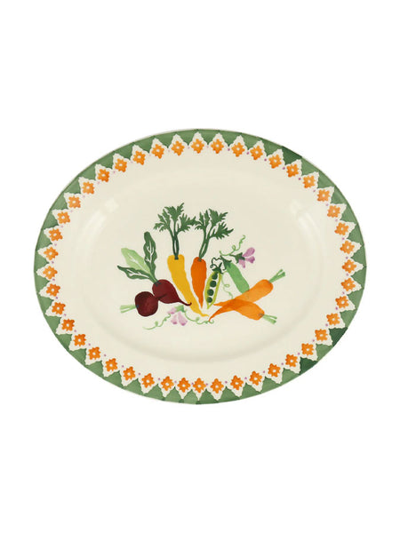 Emma Bridgewater Carrots & Beets Medium Oval Platter