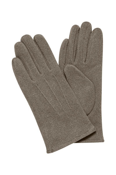 ICHI Iaualtar Dark Grey Melange Gloves