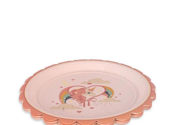 Konges Slojd Unicorn Plates - Unicorn