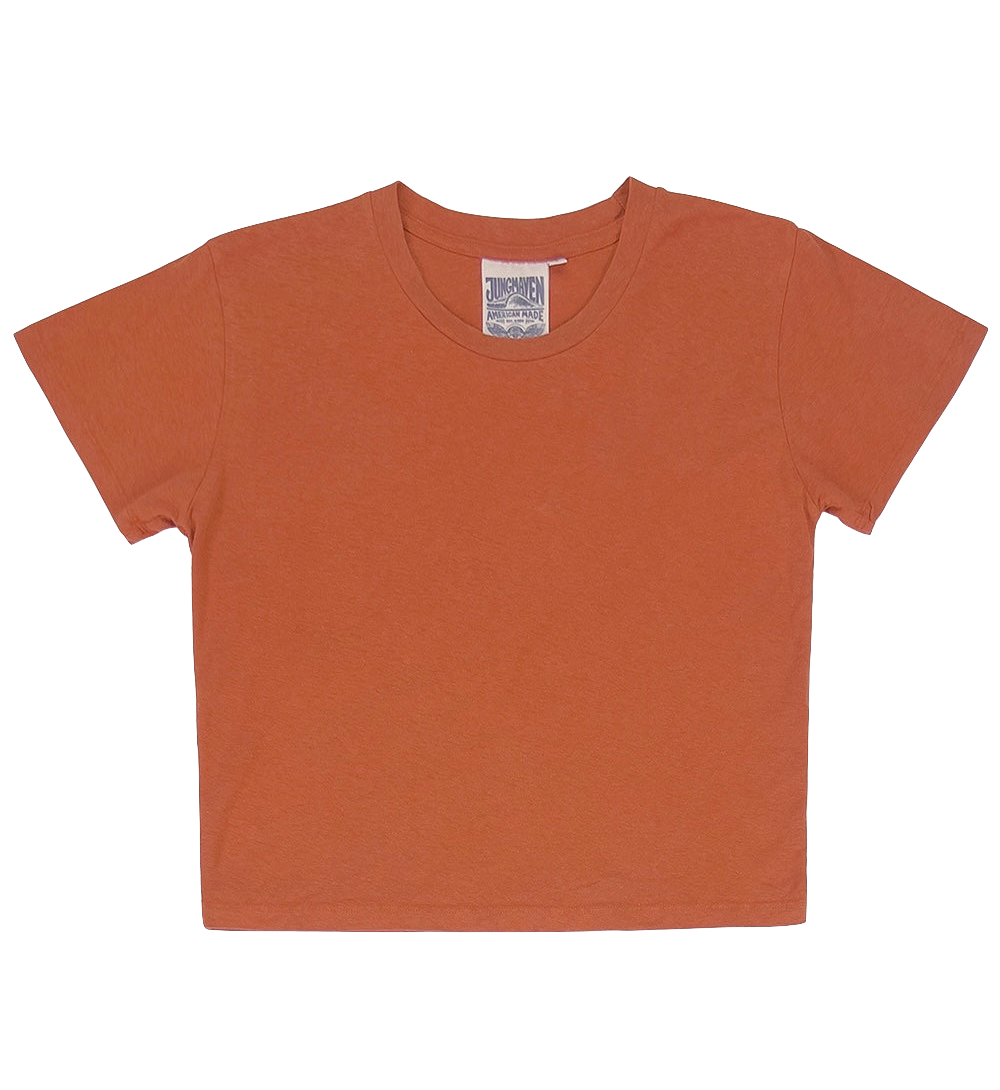 Jungmaven Cropped Lorel Tee | Rooibos Tea