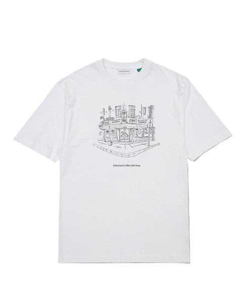 Edmmond White Cafe T-Shirt