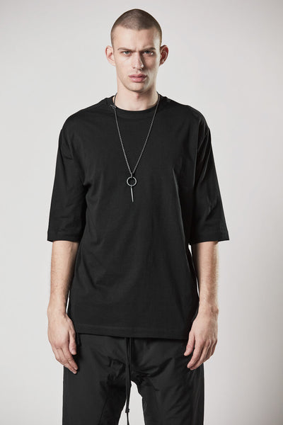 thom krom M Ts 802 Relaxed Fit T-shirt Black