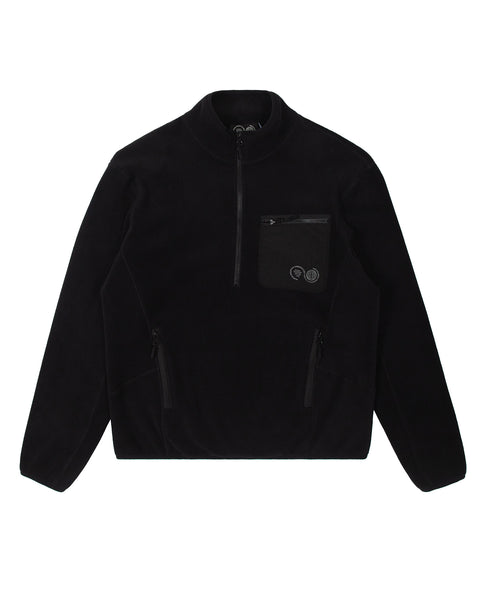 Purple Mountain Observatory Black Micro Fleece