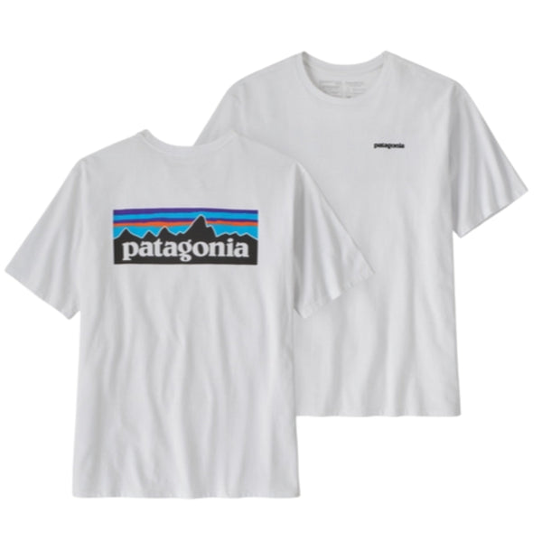 Patagonia P-6 Logo Responsibili-tee® White