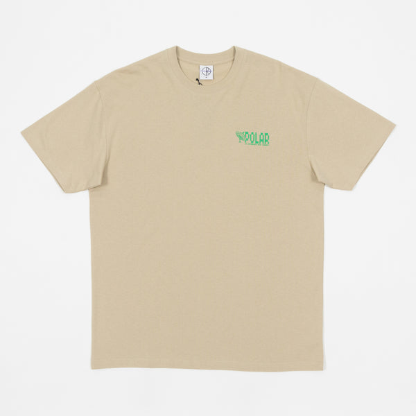 Polar Skate Co Anyone Out There Graphic T-Shirt In Beige