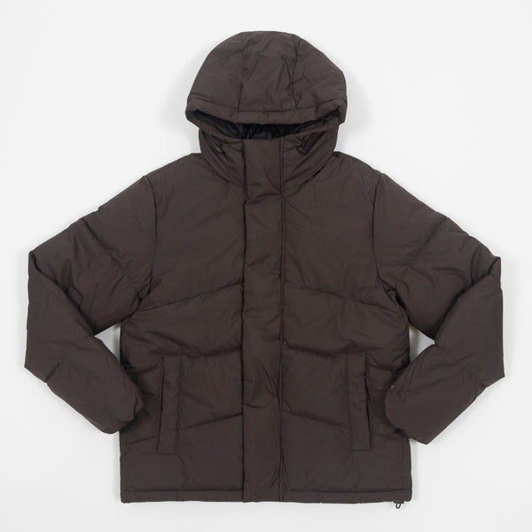 Jack & Jones Puffer Jacket In Brown