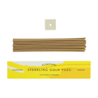 Nippon Kodo Scentsual Sparkling Gold Yuzu Incense Sticks