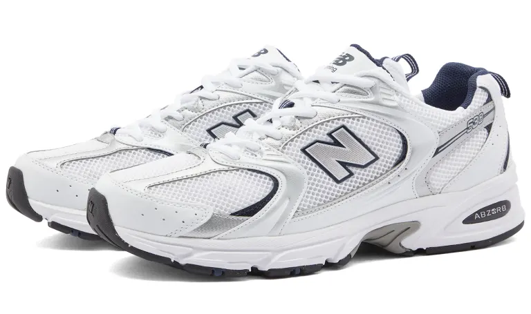 New Balance New Balance Mr530sg White & Natural Indigo