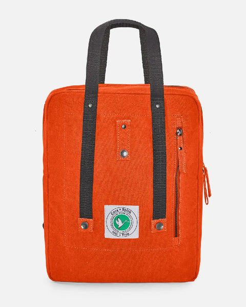 Cora + Spink Poly Backpack Orange