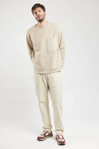 Armor Lux 71692 Sweatshirt Crew Neck Heritage In Sandstone