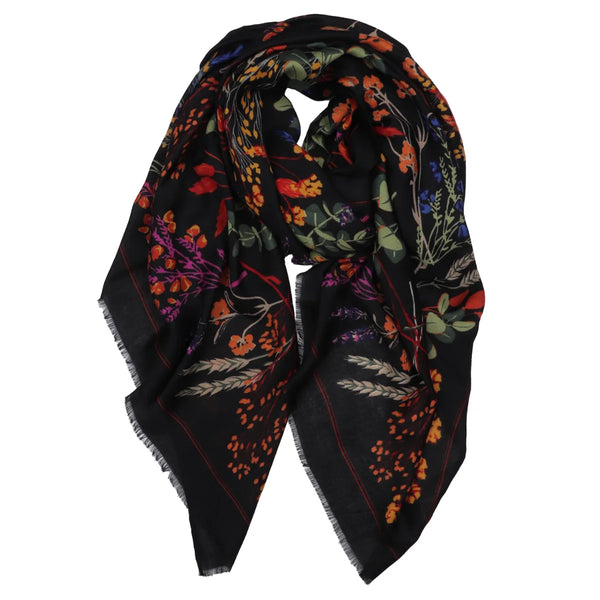 Zelly  1054701 Scarf Winter Harvest Lightweight Black