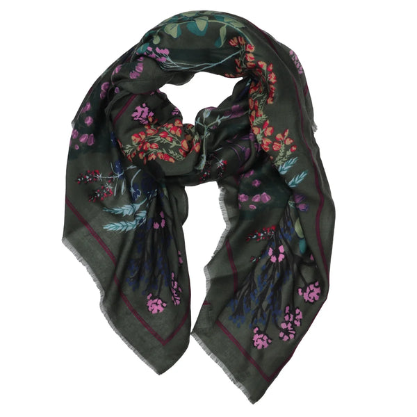 Zelly  1054708 Scarf Winter Harvest Lightweight Green