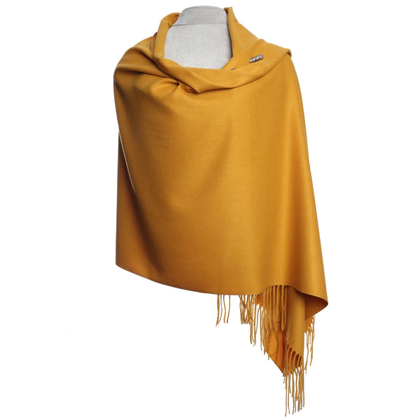 Zelly  1019926 Pashmina In Mustard