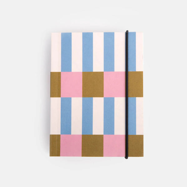 Caroline Gardner Cards Caroline Gardner Scb126 Stripe Small Chunky Notebook