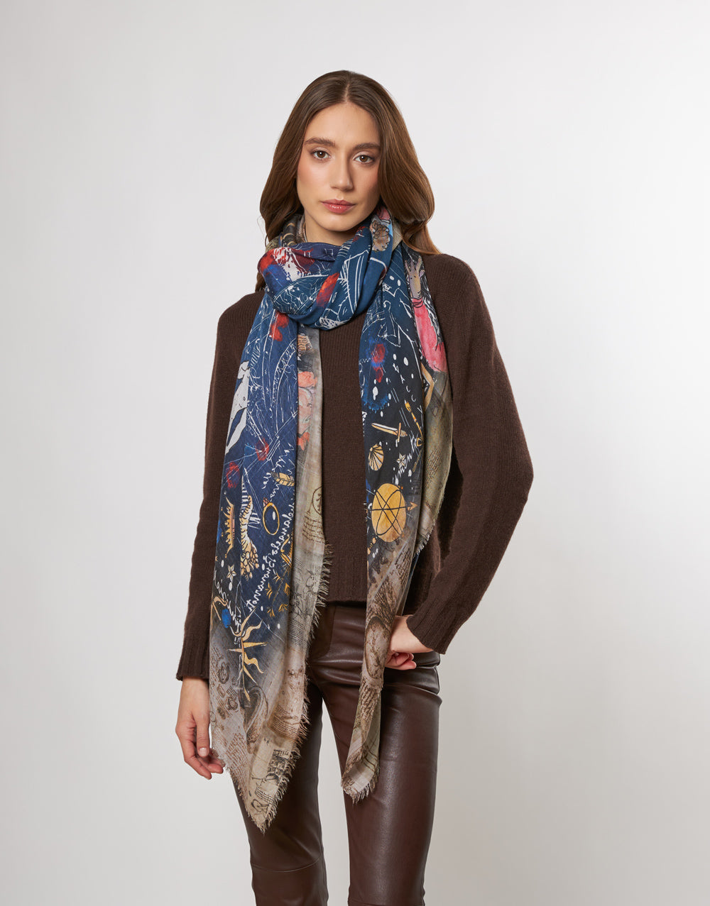 FALIERO SARTI Faliero Sarti Michelangelo Scarf