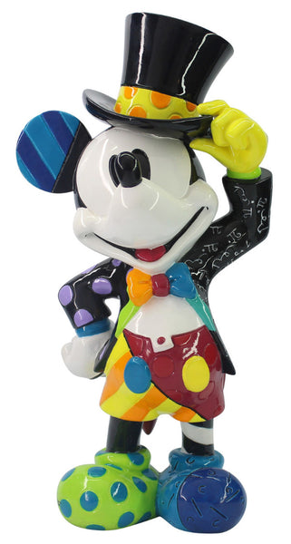 Enesco Mickey Mouse With Top Hat -britto Art 6006083