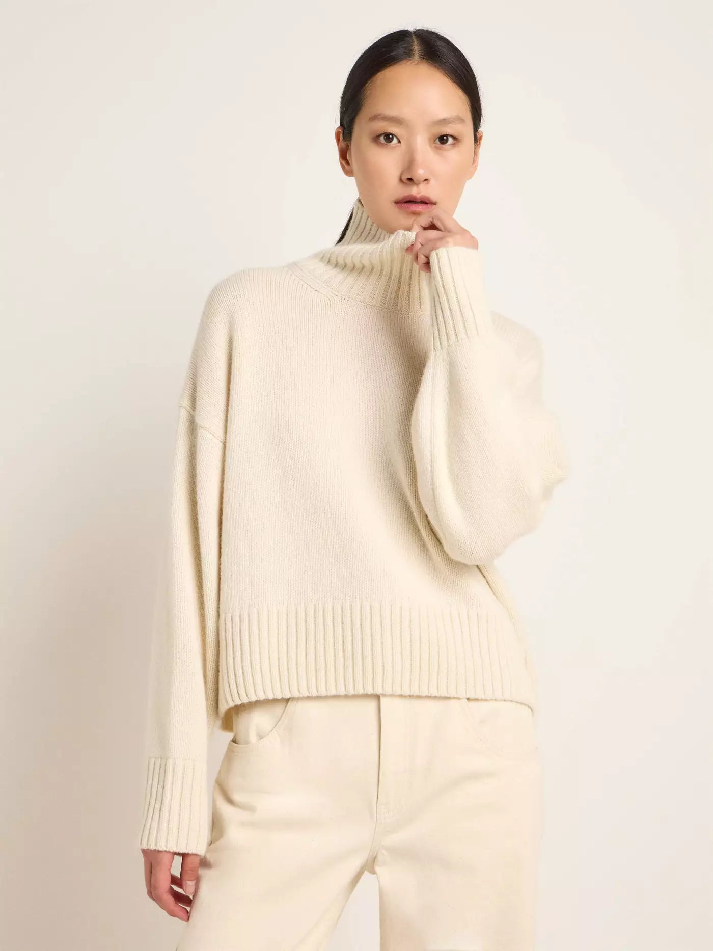 Lanius Oversized Pullover - Off White