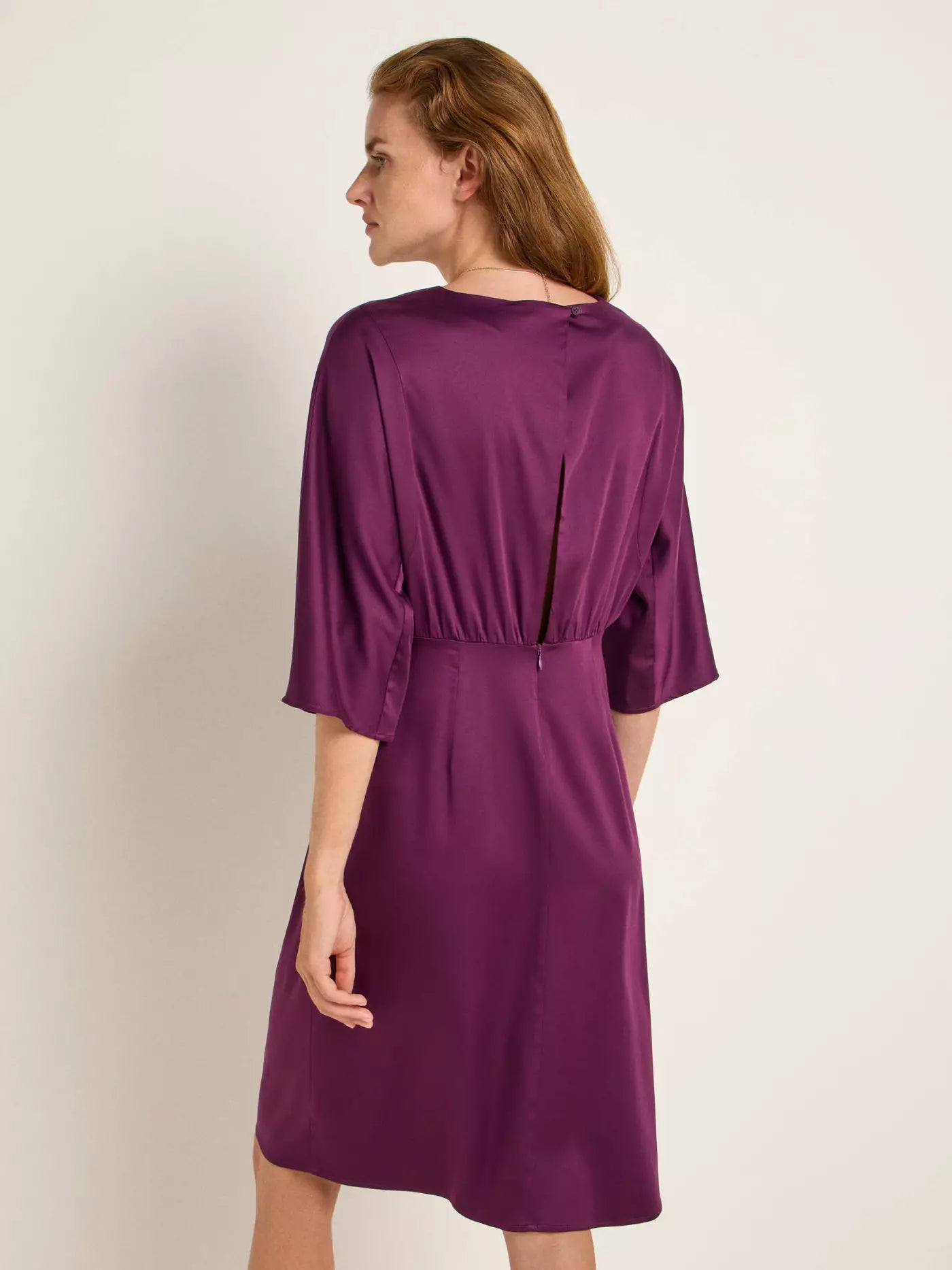 Lanius Tencel Dress - Blackberry