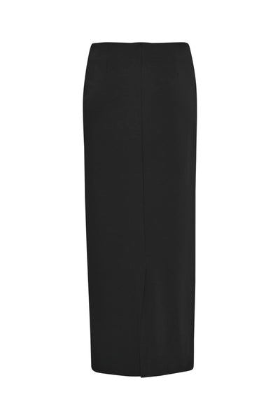 b.young Parrin Long Skirt In Black