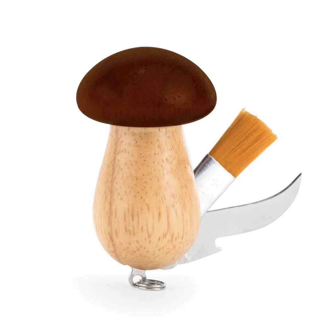 Kikkerland Design  Mushroom Tool Keychain