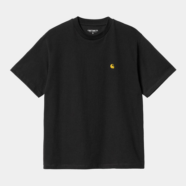 Carhartt WIP  T-shirt W'chase Black / Gold