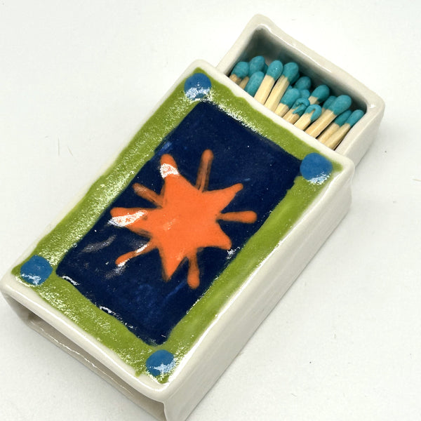 Lottie Mutton Ceramics Star Matchbox