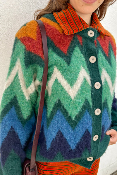 Howlin' Frozen Laughter Forest Cardigan