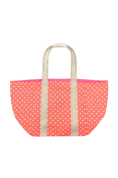 Cockatoo Orange Star Holdall/Beach Bag