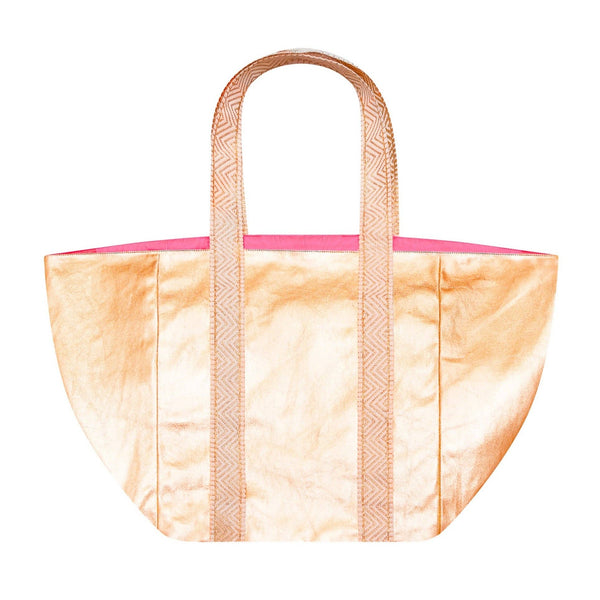 Cockatoo Sheeny Gold Large Beach Bag