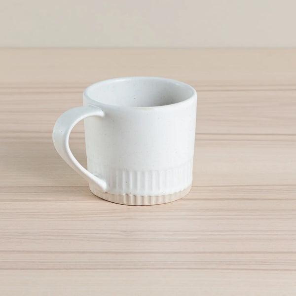 BUNNY AND CLARKE Ribbed Oatmeal Mug