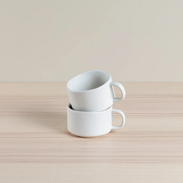 BUNNY AND CLARKE Organics Cappuccino Mug - Oatmeal