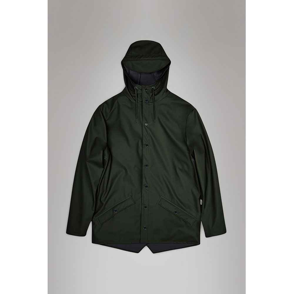 Rains Impermeable corto - verde