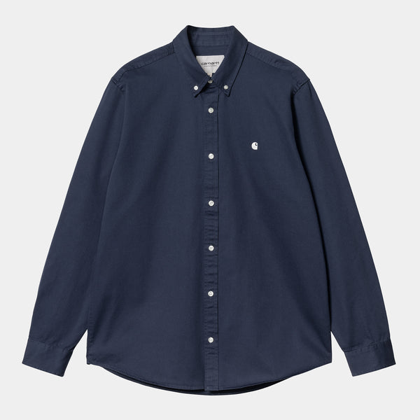 Carhartt WIP  Chemise Madison Air Force / Wax