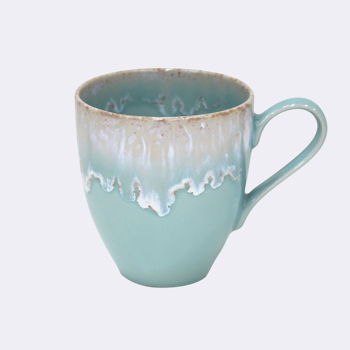 COSTA NOVA Fine Stoneware Taormina Mug Aqua Blue