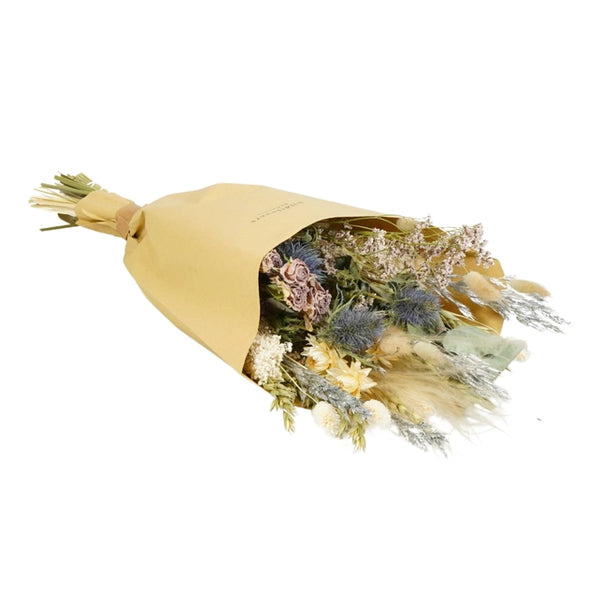 Wildflowers by Floriette Dried Flowers Medium Frosted White Bouquet