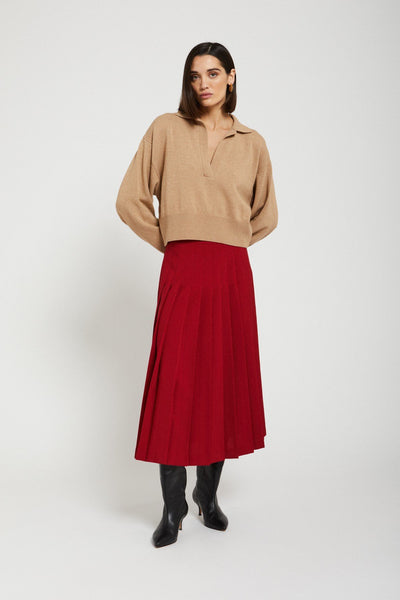 Ottod'Ame  Cashmere Blend Jumper - Camel