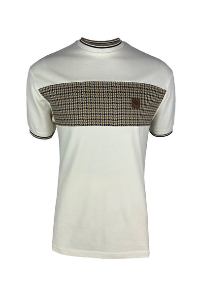 Trojan Houndstooth Panel Tee Tr/8879