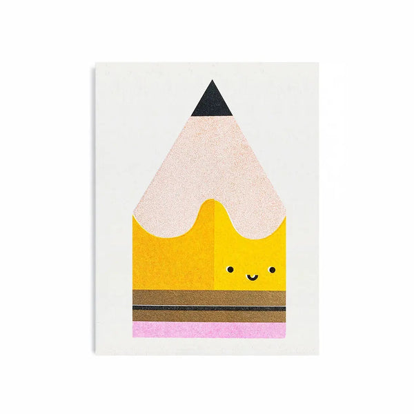 Scout Editions Mini Pencil Printed Card