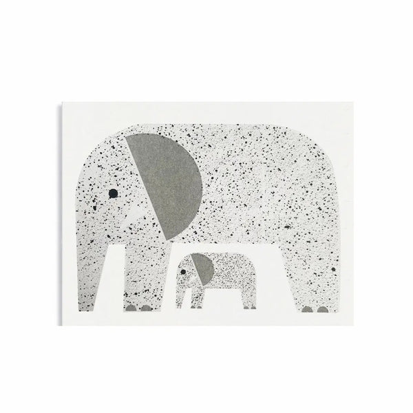 Scout Editions Mini Elephant Printed Card