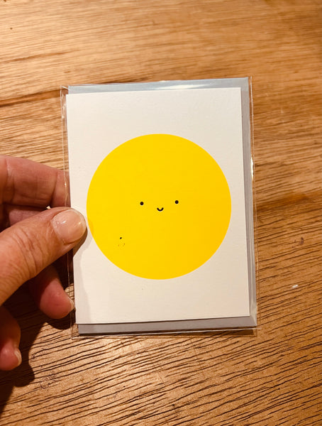 Scout Editions Mini Smiley Face Printed Card