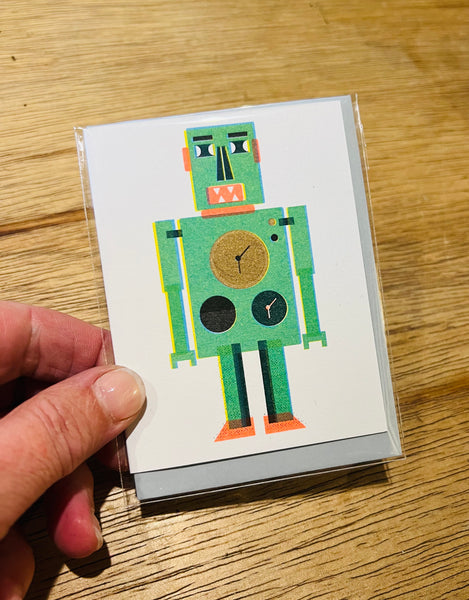 Scout Editions Mini Robot Printed Card