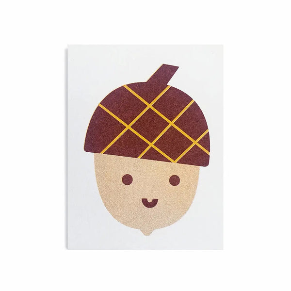 Scout Editions Mini Acorn Printed Card