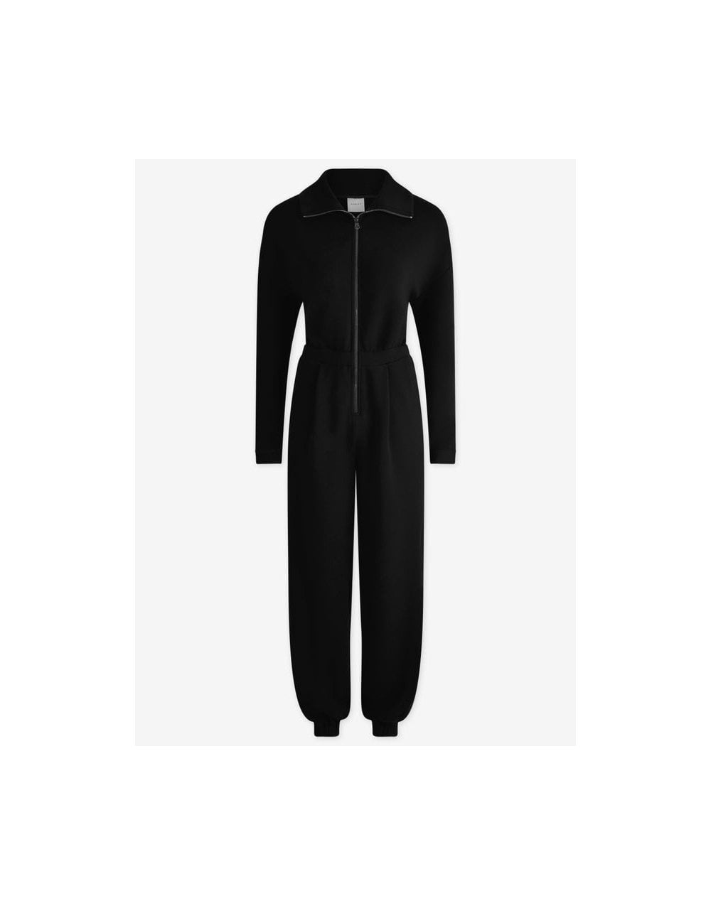 Varley Varley Jessie Jersey Jumpsuit Size: L, Col: Black