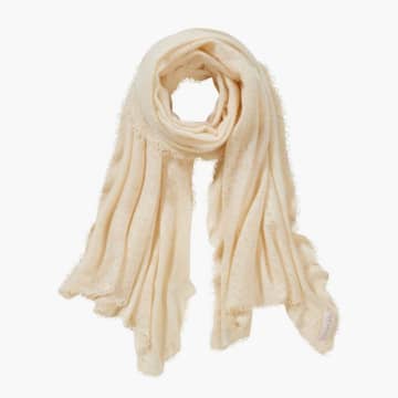 Pur Schoen Hand Felted Cashmere Soft Scarf In Nude