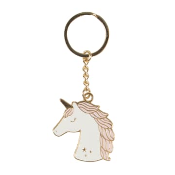 Sass & Belle Multicolor Unicorn Keychain