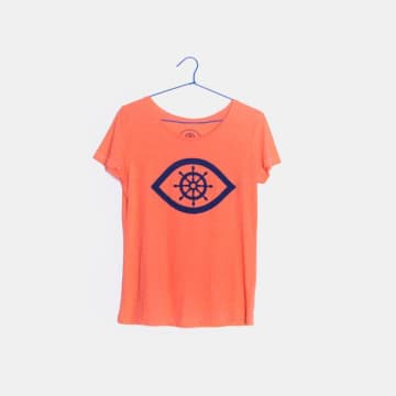 Basati Sun Coral Ojotimon Women´s T Shirt In Pink