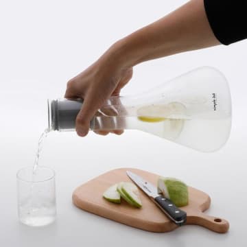 Simple Lab - Glass Carafe Beaker and Glass Cup Set