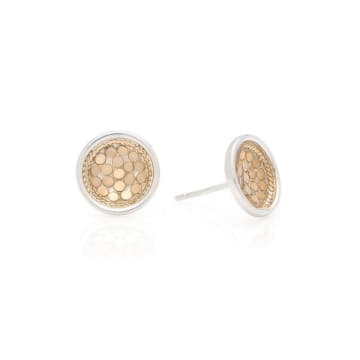 Anna Beck Dish Stud Earrings Gold