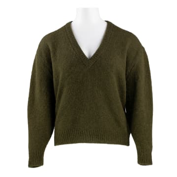 Charlie Joe Katia Sweater In Moss Green