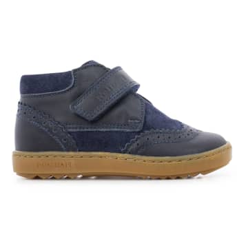 Pom D'api Marine Wouf Easy Pad Shoes In Blue